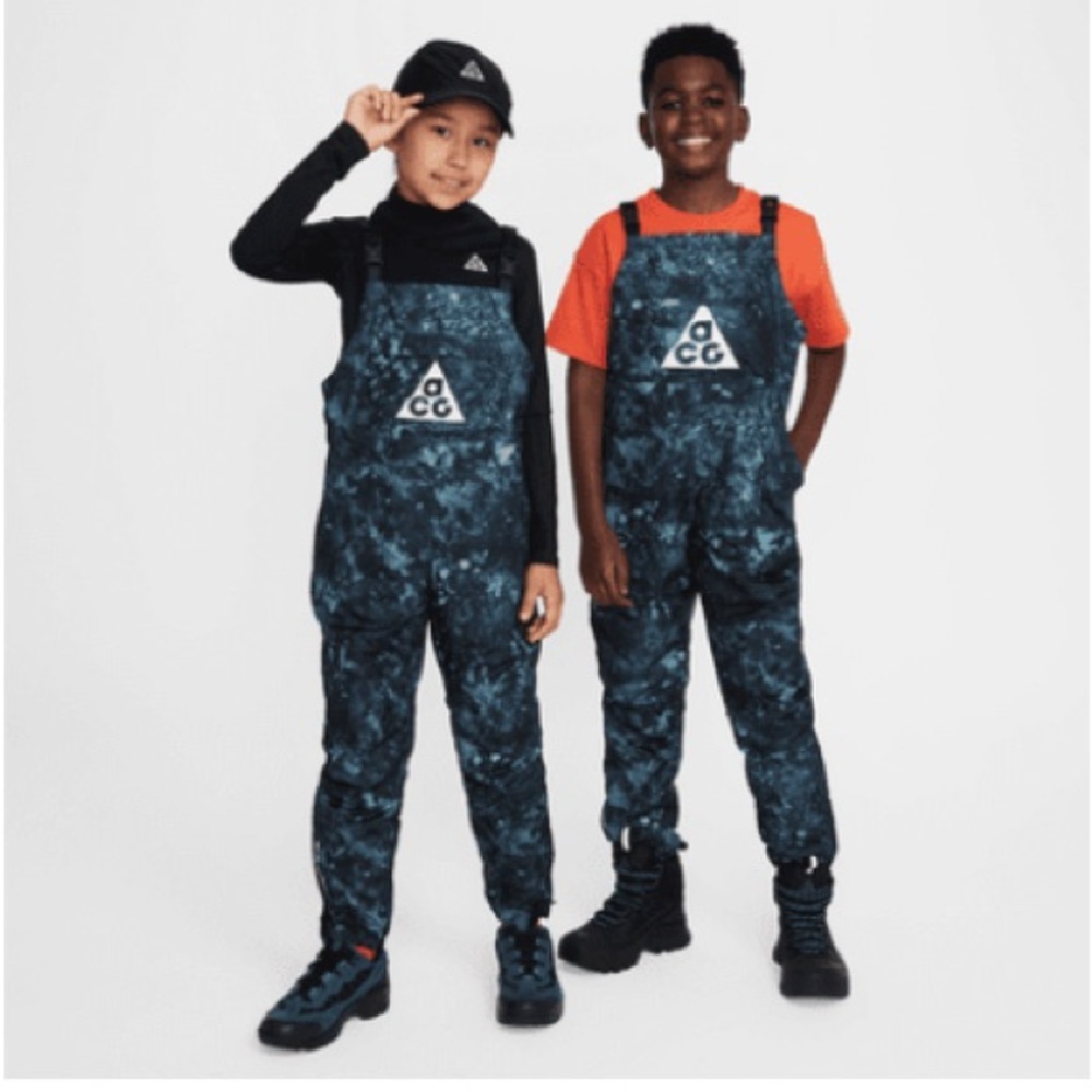 Nike ACG Therma FIT ADV Rope de Dope Snow Bib Pants Youth Sz M
